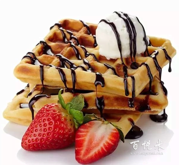 華夫餅不同的地方有不同的吃法，又開眼界了，這些吃法你見過嗎？